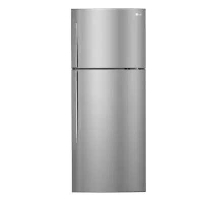 LG 438L double door fridge , GL-C652HLCM - Silver