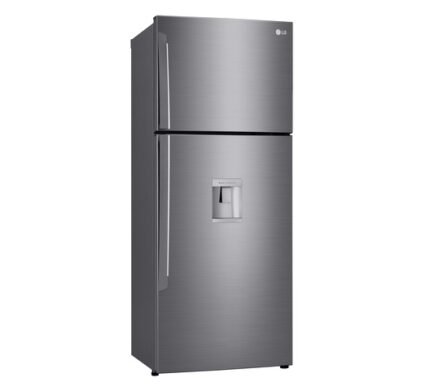 LG 438L double door fridge ,GL-T652HLCM - Silver