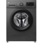 LG 8KG Front Load Washing Machine, F4J3TYG6J - Black