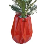 Star-Shaped Fiberglass Plant Pot