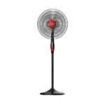 Tornado Stand Fan 18 Inch Black x Red - TSF-18XW