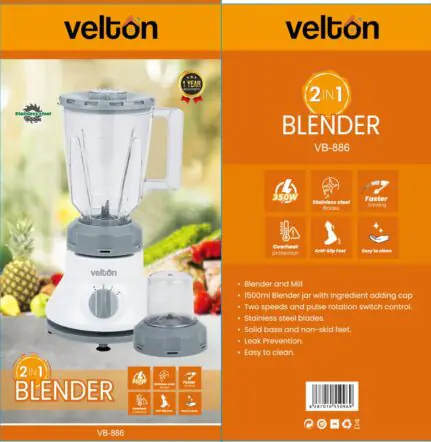 Velton 2 in 1 Blender