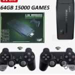 Video games console with wireless controller