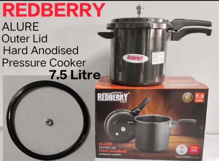 Aluminium Pressure Cooker - 7.5 Litres - Image 1