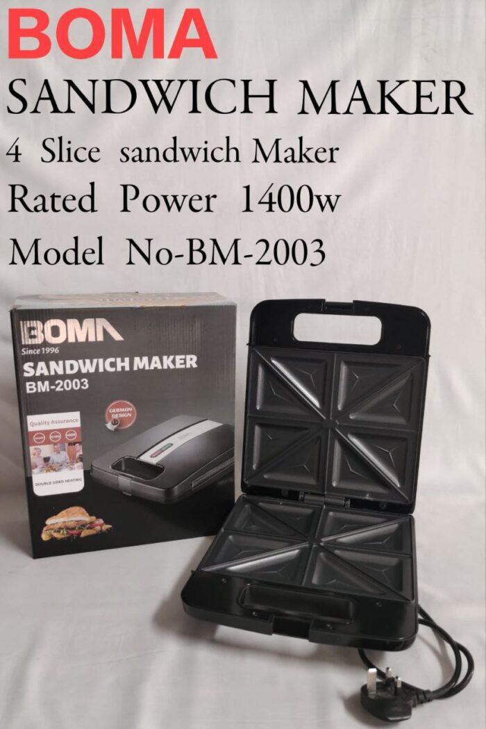 Boma 4 Slice Sandwich Maker