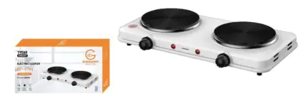 EuroChef Double Solid Hot Plate-EC-5704