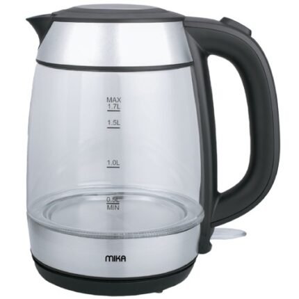 Mika 1.7L Glass Concealed Element Cordless Kettle