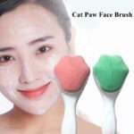 Silicone Face Cleaning Brush with the Cat Paw Shape