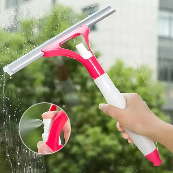 Spray Window Cleaner with Extension Pole
