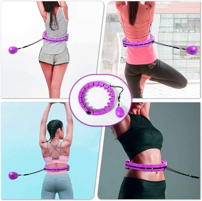 2-in-1 Abdomen Fitness Hula Hoop