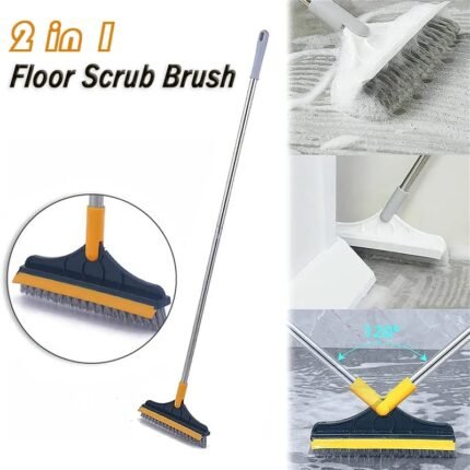 2-in-1 V-Shape Magic Broom and Squeegee
