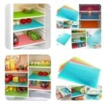 4pcs PVC Fridge Mats