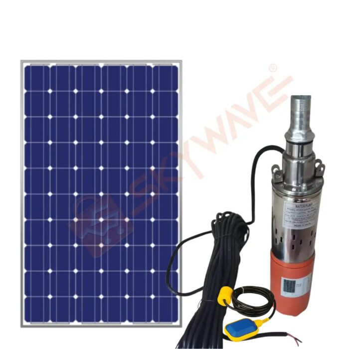 Complete submersible Solar Water Pump 50m head