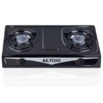 Ailyons Double Gas Burner stainless steel