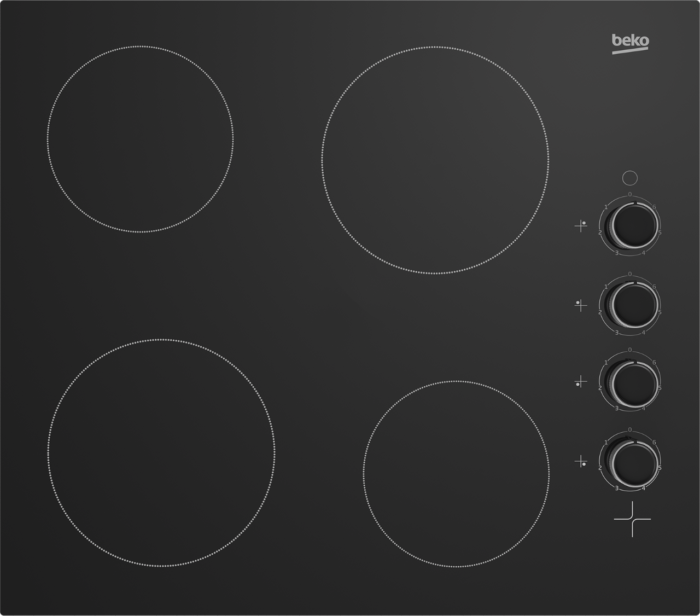 Beko 60cm Vitroceramic Hob - HCC64103