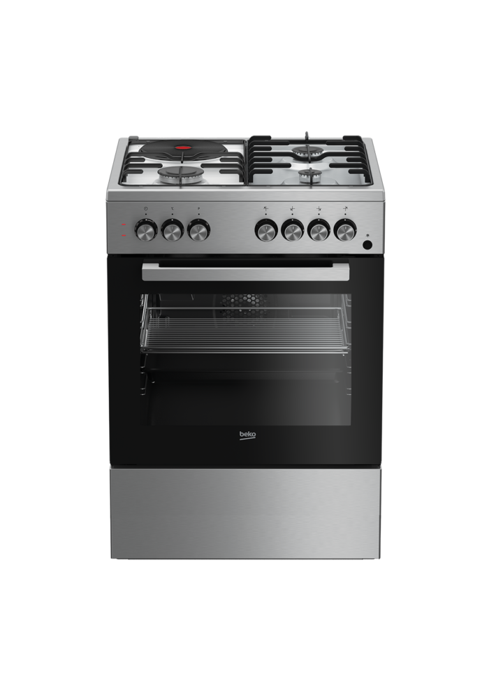 Beko 60x60 Inox Cooker - FSET63110DX