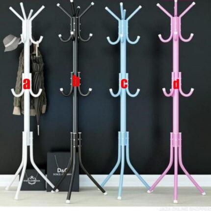 Classy carbon steel coat stand