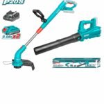 Cordless Lithium-Ion Grass Trimmer 2pcs Combo Kit - TOSLI23024