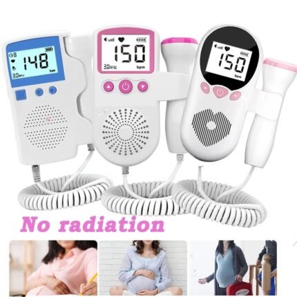 Doppler Portable Pregnancy Baby Heart Rate Monitor