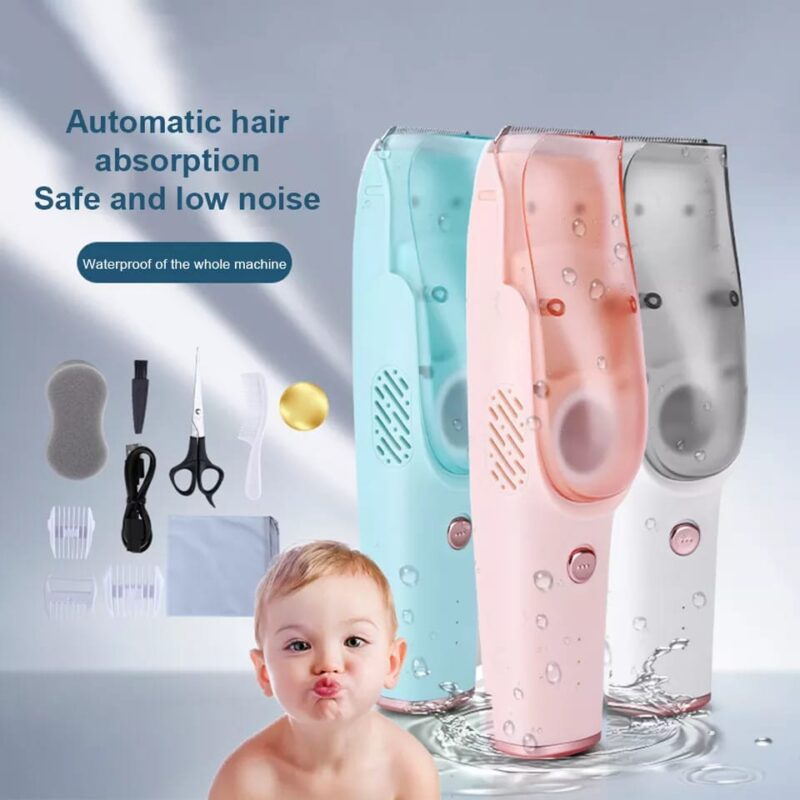 Low Noise Automatic Baby Hair Trimmers