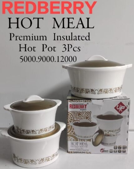 Redberry Hot Meal Insulated 4pcs Hotpots