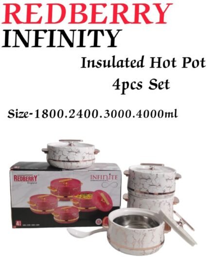 Redberry Infinity Insulated 4pcs Hotpots