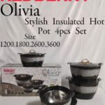 Redberry Olivia Insulated 4pcs Hot Pots