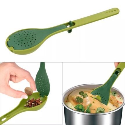 Spice And Herb Flavour Infuser Spoon With Herb Stripper
