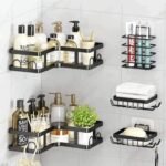 5-Piece Set Corner Shower Bathroom Organizer
