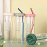 Clear AcrylicSmoothie Tumbler- 800ml