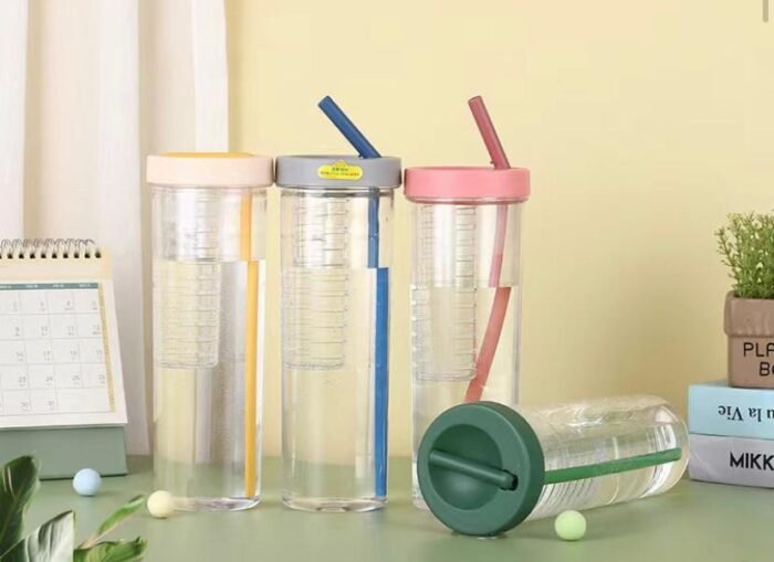 Clear AcrylicSmoothie Tumbler- 800ml