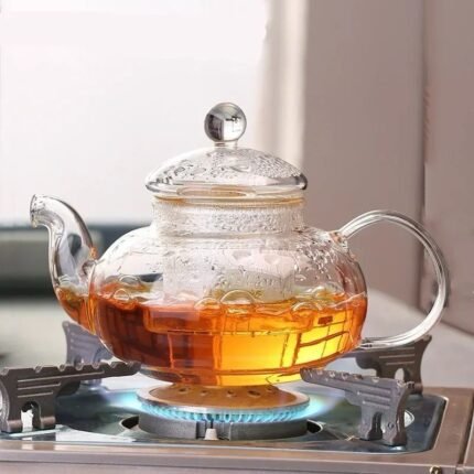 Heat Resistant Japanese Glass Teapot