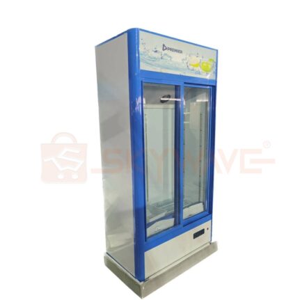 Premier Double Door Showcase Fridge - 600L