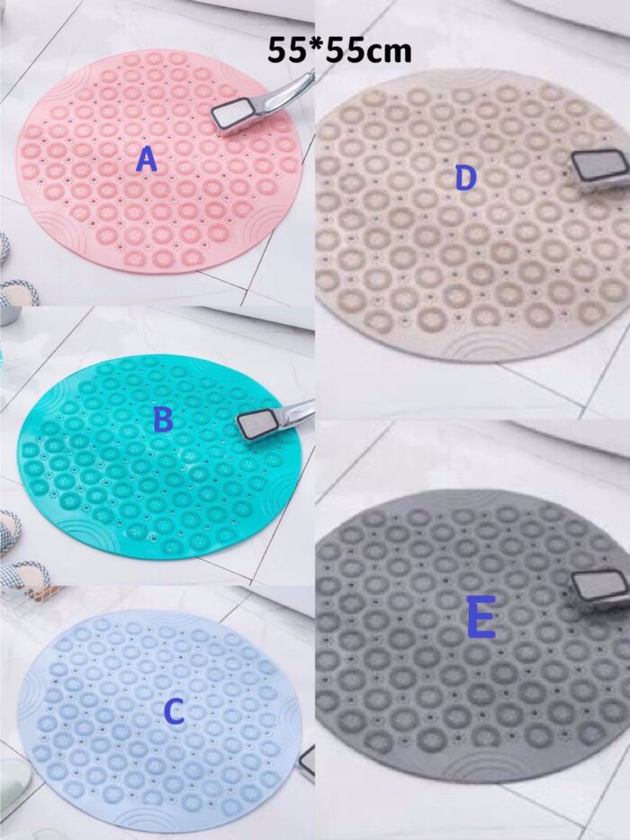 Round Antislip Bathroom Mat