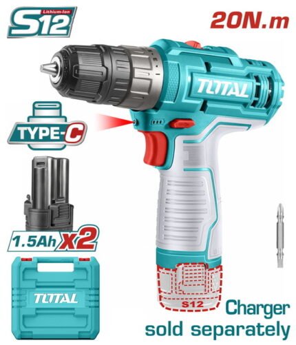 Total Cordless Drill - TDLI12202