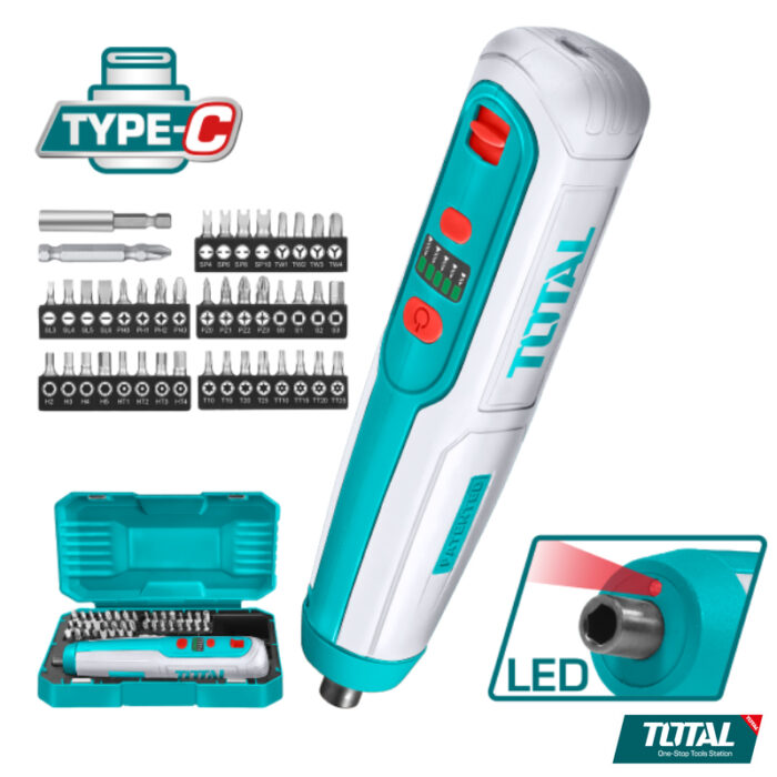 Total Cordless Screwdriver - TSDLI04062