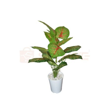 Variegated Aglaonema Red Artificial Plant