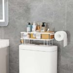 single  layer bathroom rack