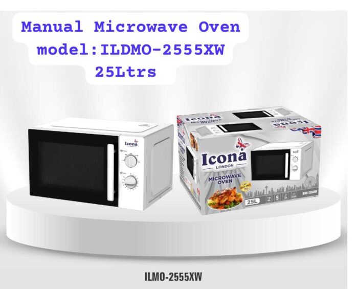 ICONA 25l microwave oven-ILDMO-2555XW