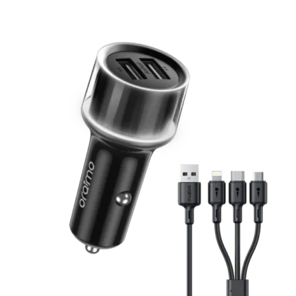 Oraimo highway 15 15.5w car charger with 3 in 1 cable