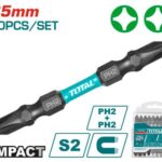 TOTAL Impact screwdriver bits-TACIM16PH233