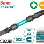 TOTAL Impact screwdriver bit-TACIM16HL133