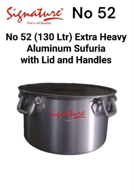 thumbnail image 2 of Winco USA 40 Quart Super Aluminum Sauce Pot - Heavy Duty Commercial Grade Pot For Cooking & Catering 2 of 9