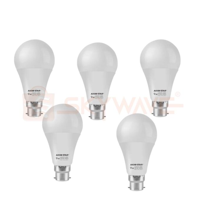 5 pcs neelux 12 watts led bulbs