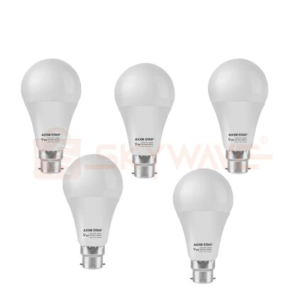 5 pcs neelux 9watts led bulbs