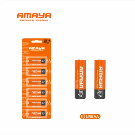 AMAYA Alkaline Battery 6-Pack