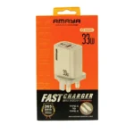 Amaya 33W charger with Type-C cable