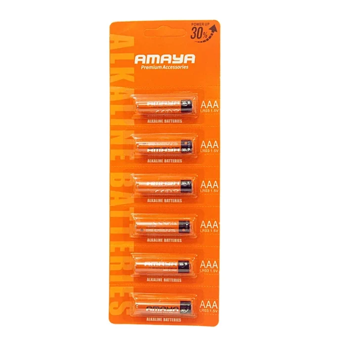 Amaya Alkaline Battery 6-Pack