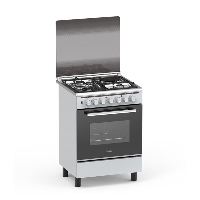 Haier 3Gas + 1Electric 60X60 Cooker with Electric Oven - HCR2031EES1