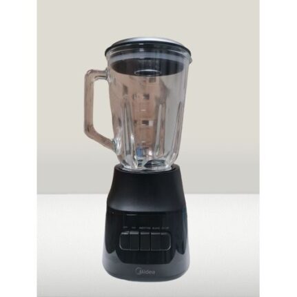 Midea Glass Blender 1.5L- 600watts- Black- MJ-BL6013W